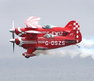 The display by Pitts Duo.