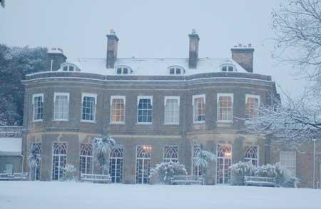 December 2010. Upton House in snowy glory. Sent in by Donna Kenchington.