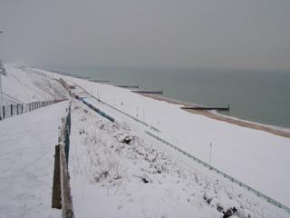 Southbourne snow. Sent in by Lucia of Southbourne.