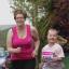 ON THE RUN: Cancer sufferer and Echo blogger Nikki Hastings who will be running the Race for Life with her daughters Megan, four, and Leah, six.
