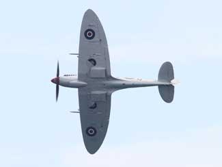 The Spitfire. Picture: Rob Fleming