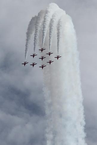 The Red Arrows. Picture: Rob Fleming