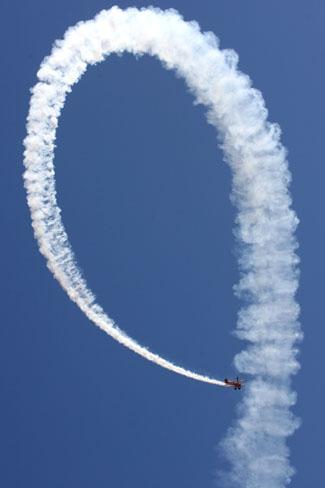 Saturday Flying display, The Breitling Wingwalkers.