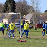 Longfleet were in action at Branksome Rec (Picture: Mike Greenslade)