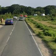 The A31 at Picket Post