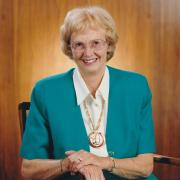 Dame Margaret Seward as President of General Dental Council