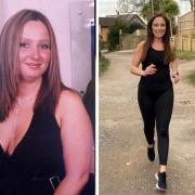 Zoe Mole lost four stone and is now running the London Marathon