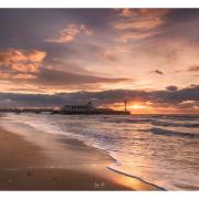 Bournemouth beach by Echo Camera Club Dorset member Nigel Morris