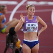 Great Britain's Melissa Courtney-Bryant following the Women's 1500m heats on day one of the World Athletics Championships at Hayward Field, University of Oregon in the United States. Picture date: Friday July 15, 2022.
