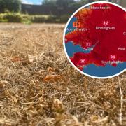A drought is expected to be announced for the south west on Friday. Picture: Pa (inset: Met Office)