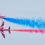 The Red Arrows will fly over parts of Dorset on Friday, June 23
