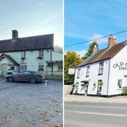The Milton Arms (left) and the Old Ox Inn are both up for sale (Rightmove)
