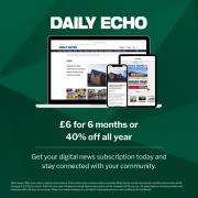 Daily Echo readers can subscribe for just £6 for 6 months in our flash sale