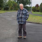 Graham Barber, 73, said the cycle lane is underused
