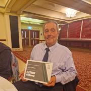 Ron Barker was among the Swanage CC award winners