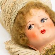 Mary Cox was gifted by her dad the Breton doll posted to her while he fought in France.