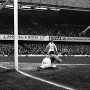 Saints v Rotherham.  Southampton FC beat Rotherham United FC 6-1. November 21, 1964..