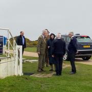 LIVE: Princess Anne in royal visit to Hengistbury Head  - updates