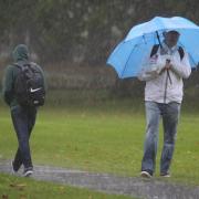 A warning for heavy rain has been issued by the Met Office