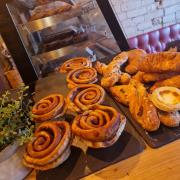 Fresh pastries at the Coffee Saloon