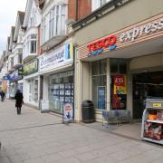 Tesco Express in Southbourne Grove.