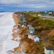 Storm kathleen has created further damage to Milford's beach huts.