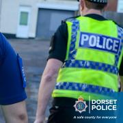 Dorset Traffic Cops were on late night patrol when they discovered a man riding a bike whilst pushing another bike.