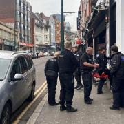 Town centre raid in Old Christchurch Road