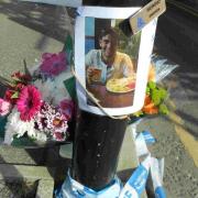POIGNANT TRIBUTES: Flowers laid for murdered Sergio Marquez at Bournemouth’s Lansdowne Mews