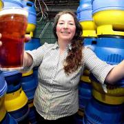 GET BREWING: Jennifer Tingay, owner of Poole Hill Brewery