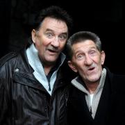 The Chuckle Brothers were at Halo last night and Twitter was confused