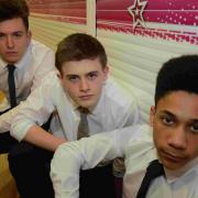 MOVES: From left, James Hankins, Morgan House and Aden Dzuda