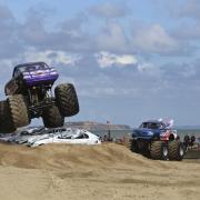 There are seven monster truck shows taking place