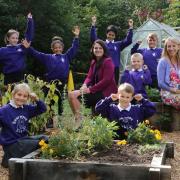 LEARNING EXPERIENCES: Bearwood Primary and Nursery School headteacher Laura Bennett with pupils and, right, deputy head Sally Wall