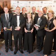 Last year's winners at the Dorset Business Awards