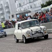 WATCH: 'Italian Job' stunt wows the crowds at Bournemouth Wheels Festival