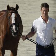 William Fox-Pitt in gold medal position, 10 months after fall left him in a coma.