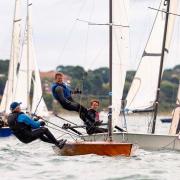 SAILING THE SEAS: Action from Zhik Poole Week (Picture: David Harding)