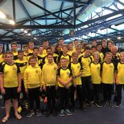 MEDALS GALORE: Poole boys’ teams at Millfield
