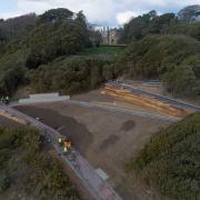 BACK FOR GOOD: Highcliffe Castle zig-zag path is due to reopen on Friday (Picture: BCP Council)