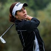 BACK IN ACTION: Georgia Hall tees off at the Pure Silk Championship tomorrow (Picture: Tristan Jones/LET)