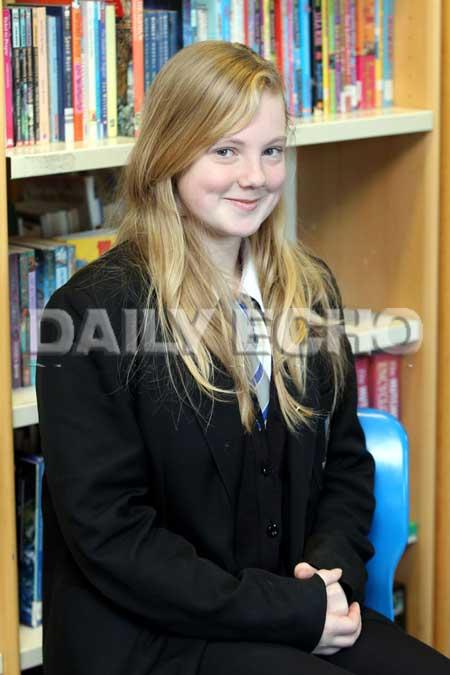 15-year-old student Samantha Neale.
