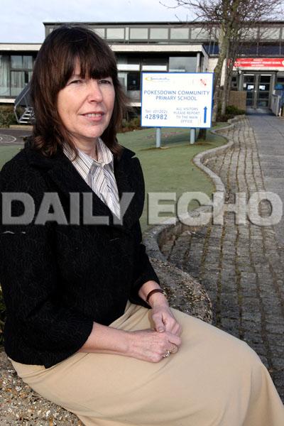 Pokesdown Community Primary School feature, 21.2.12. Head Teacher Vivienne Arkell.