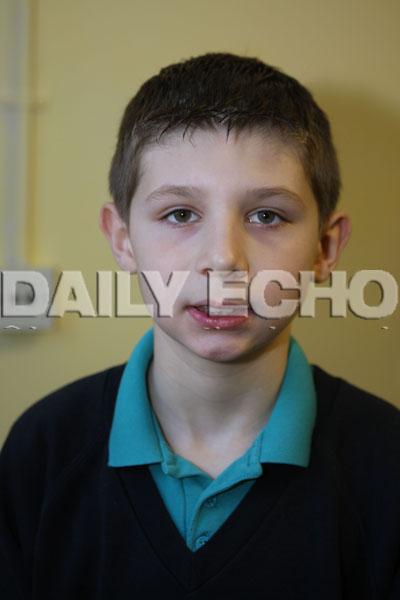 Hillbourne School and Nursery in Poole, 21.2.12. Pupil Zack Bolster.