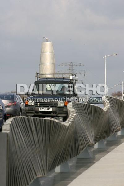 Poole's Twin Sails bridge opens to traffic on April 4, 2012. 