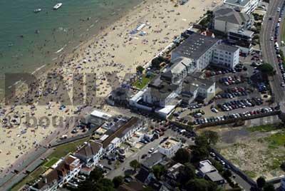 Sandbanks has been named best beach in the country - here are some of our best pictures of the award-winning beach. Picture: Richard Crease with the assistance of Bournemouth Helicopters.
