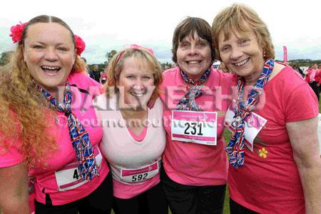 Thousands of women took to Poole Park to take part in the morning 5k Race For Life on June 24.