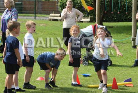 Muscliff Primary School sports day June 28, 2012