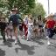 THEY’RE OFF: Glenmoor Road residents in action