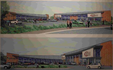 ARCHITECT’S IMPRESSION: The supermarket